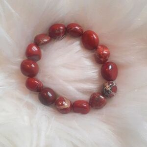 Red Jasper Stone Bracelet